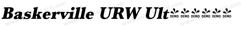 Baskerville URW Ult字体转换